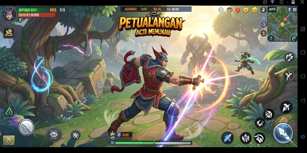 Tampilan gameplay <strong>API88</strong> yang penuh aksi dan petualangan menarik.