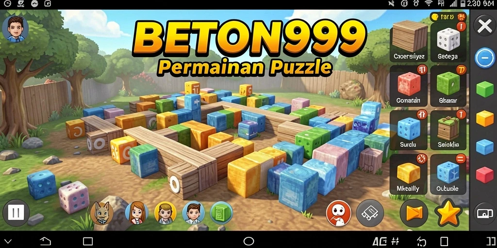 Tampilan gameplay BETON999 yang menantang dan interaktif.