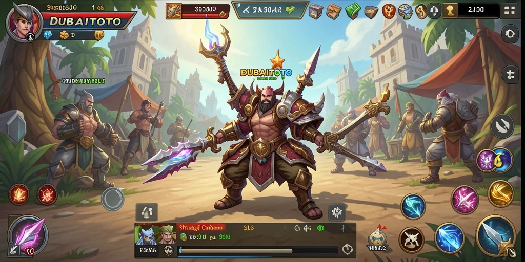 Tampilan gameplay DUBAITOTO yang strategis dan mendalam.