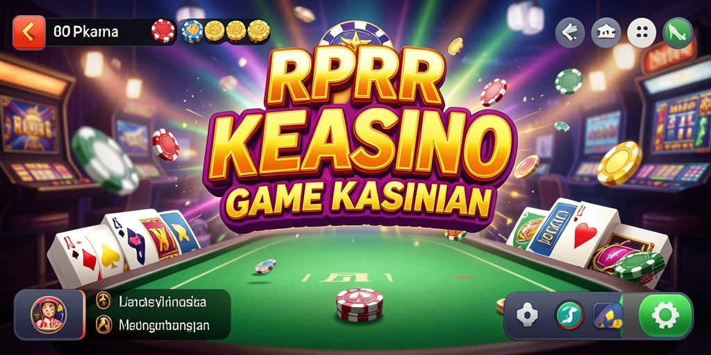 Tampilan menarik dari gameplay Kasino RPRR yang seru dan mengasyikkan.