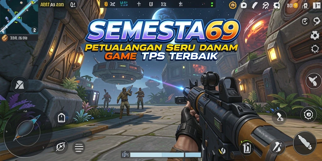 Tangkapan layar permainan SEMESTA69 menampilkan aksi seru dalam TPS.