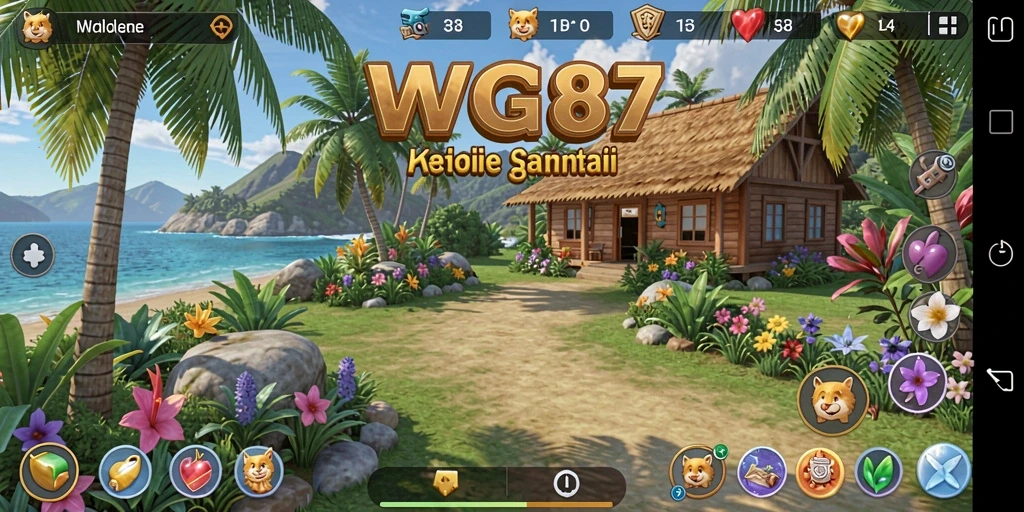 Tampilan gameplay <strong>WG87</strong> yang santai dan menyenangkan.